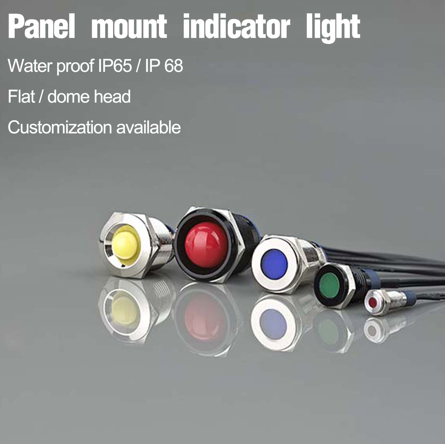 Communication Industry Indicator Light Solution: Reliable Status Signaling with ONPOW GQ12T
